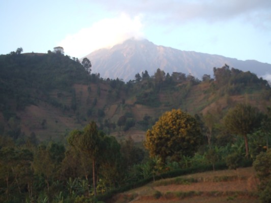 Mount Meru in Arusha