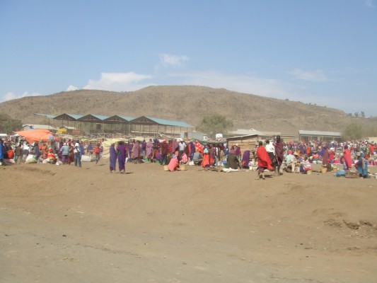 Maasai market